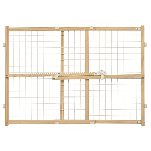 Midwest Wood and Wire Mesh Pet Gate