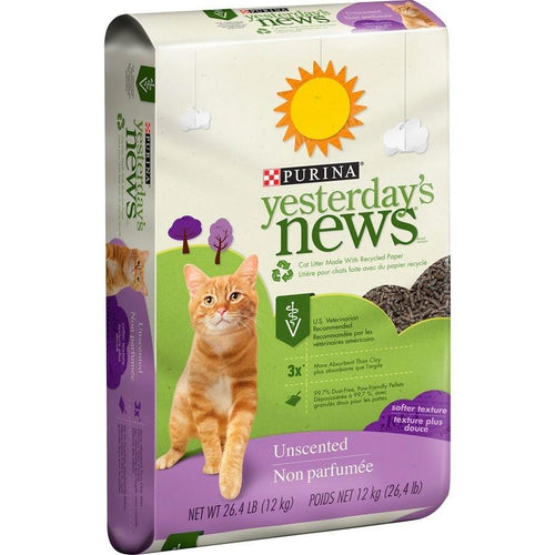 Yesterday's News Softer Texture Unscented Cat Litter