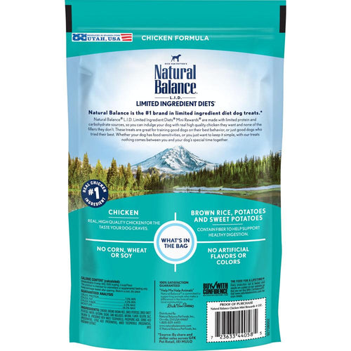 Natural Balance Mini-Rewards Chicken Formula Dog Treats