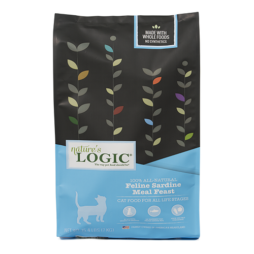 Nature's Logic Feline Sardine Meal Feast Dry Cat Food