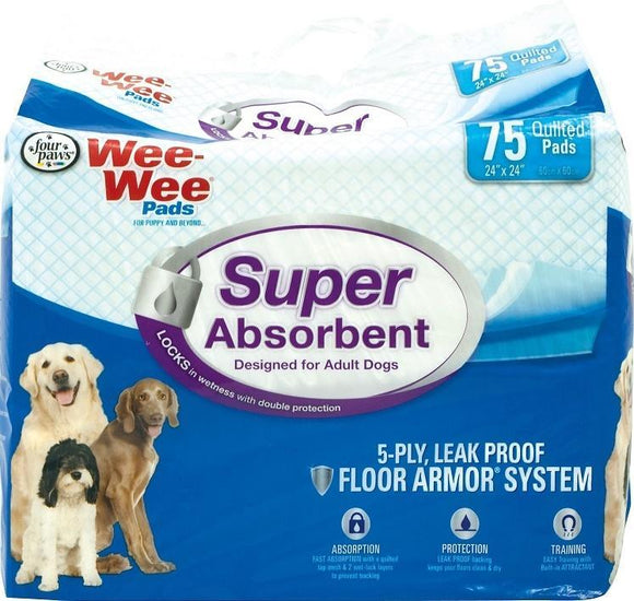 Four Paws Wee-Wee Pads for Adult Dogs