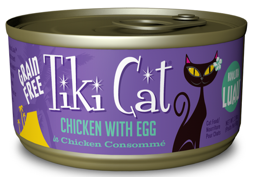 Tiki Cat Koolina Luau Grain Free Chicken With Egg In Chicken Consomme Canned Cat Food