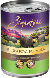 Zignature Limited Ingredient Diet Grain Free Guinea Fowl Recipe Canned Dog Food