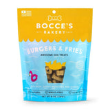 Bocce's Bakery Burgers & Fries Recipe Biscuit Dog Treats