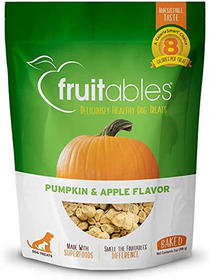 Fruitables Healthy Dog Treats: Pumpkin & Apple