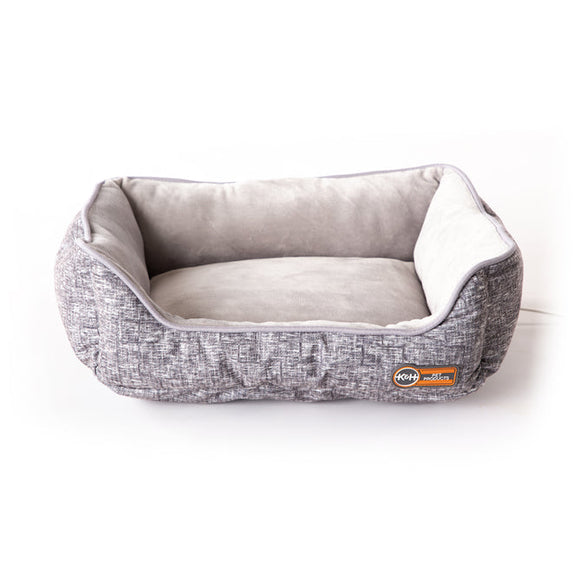 K&H Mother's Heartbeat Heated Puppy Pet Bed with Bone Pillow (Large Breed - 16