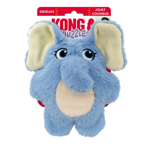 Kong Snuzzles Kiddos Elephant Dog Toy
