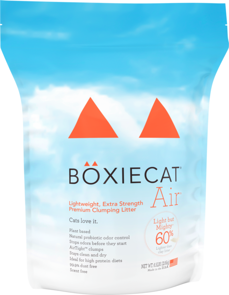 Boxiecat Air™ Lightweight Extra Strength Premium Clumping Litter