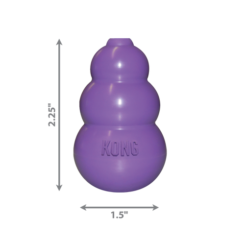Kong Kitty Kong Treat Dispensing Cat Toy (Small, Purple)
