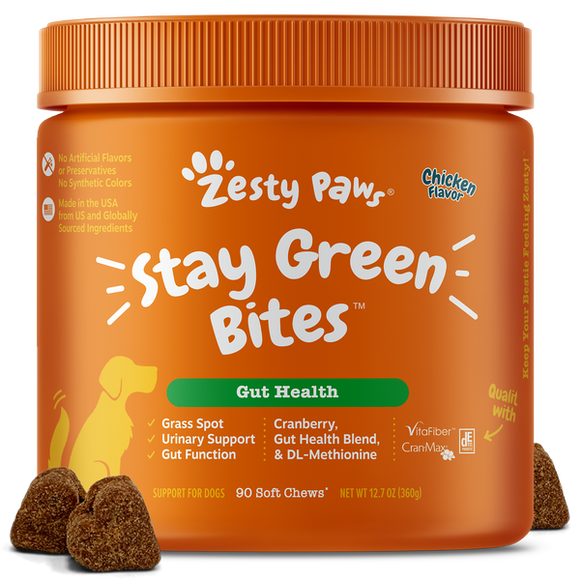 Zesty Paws Stay Green Bites™ for Dogs