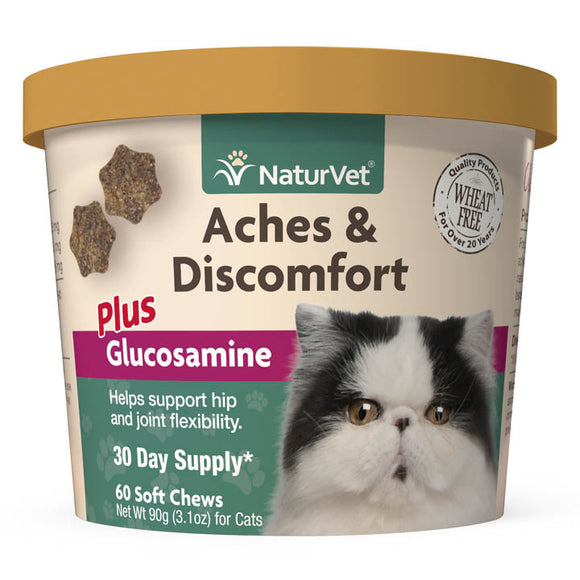 NaturVet Aches & Discomfort Cat Soft Chews