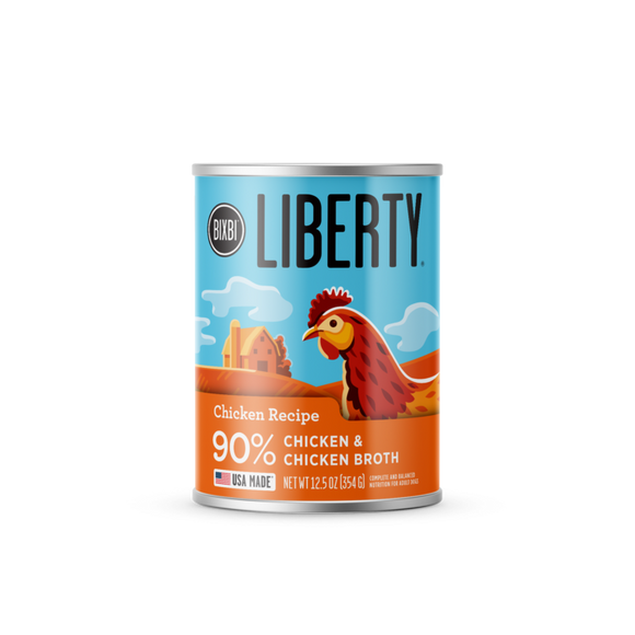 BIXBI Liberty® Wet Food for Dogs – Chicken Paté Recipe