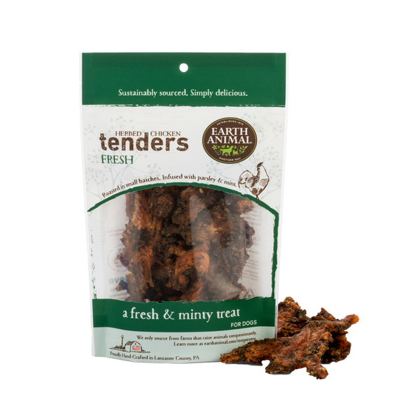 Earth Animal Fresh Herbed Chicken Tenders For Dogs