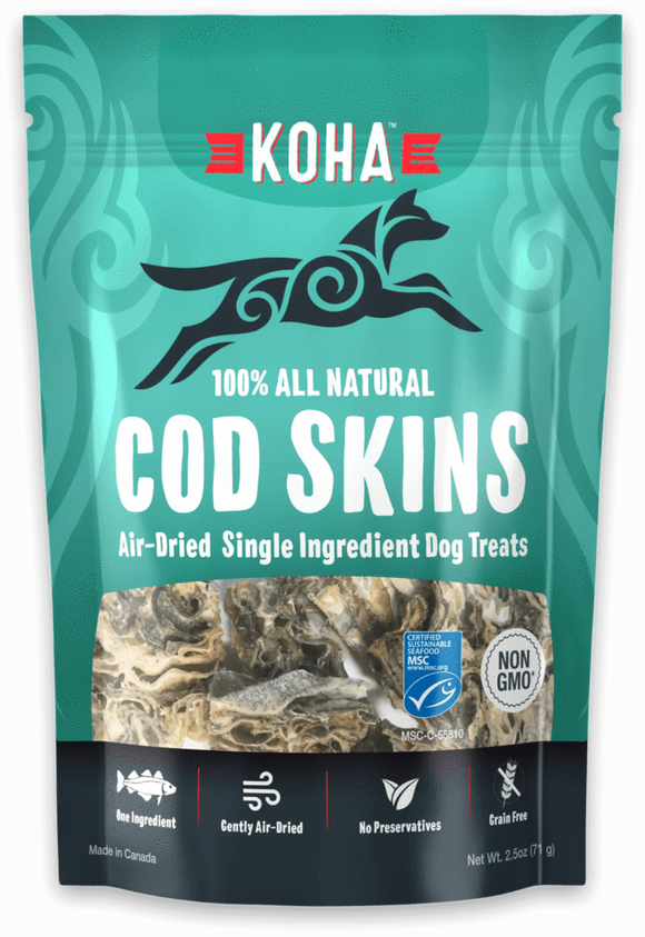 Koha Cod Strips All Natural Treats