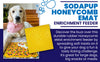 SodaPup Honeycomb Design Emat Enrichment Lick Mat