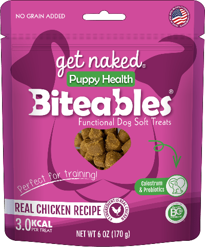 Get Naked® Biteables® Puppy Health Functional Soft Treats Chicken Recipe
