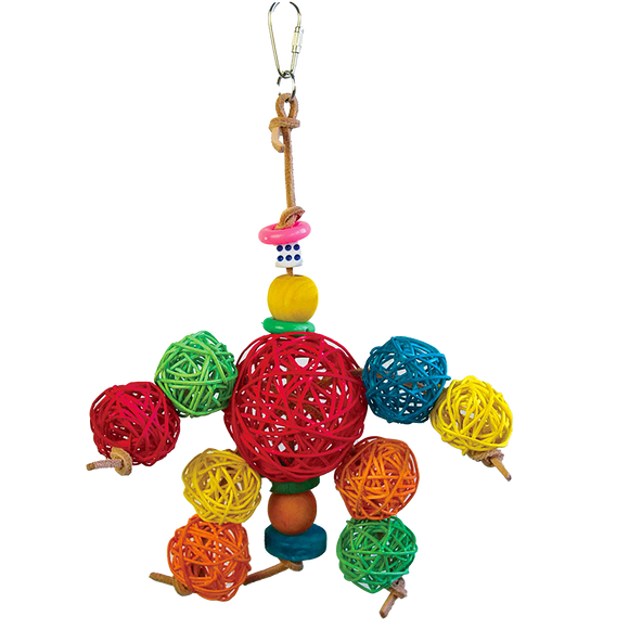 A & E Cages Happy Beaks Have A Ball Bird Toy (11.81