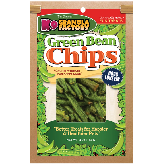 K9 Granola Factory Green Bean Chips Dog Treats