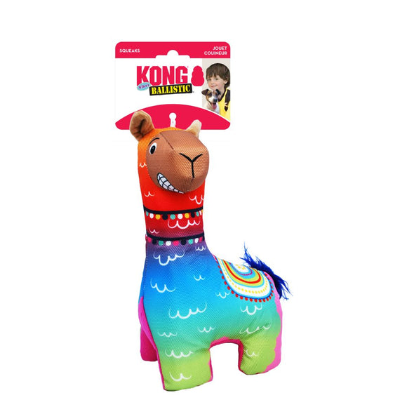 The KONG Company Ballistic® Vibez Llamas Assorted