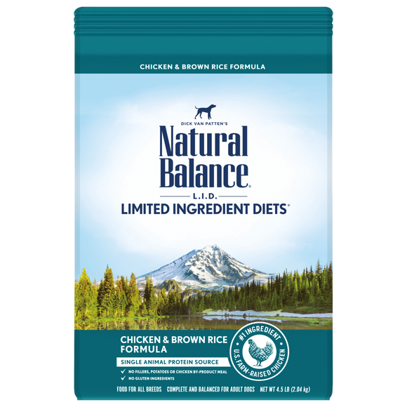 Natural Balance L.I.D. Limited Ingredient Diets® Chicken & Brown Rice Dry Dog Formula