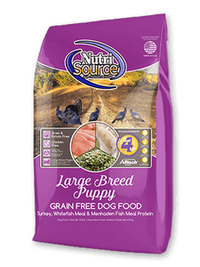 NutriSource® Large Breed Puppy Grain Free Turkey & Fish Recipe Dry Dog Food