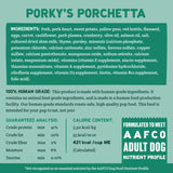 A Pup Above Porky's Porchetta Whole Food Cubies