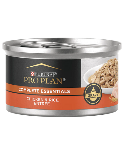 Purina Pro Plan Complete Essentials Chicken & Rice Entrée in Gravy Wet Cat Food (5.5 oz)