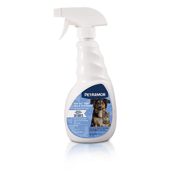 PetArmor® FastAct™ Plus Flea and Tick Spray For Dogs and Cats