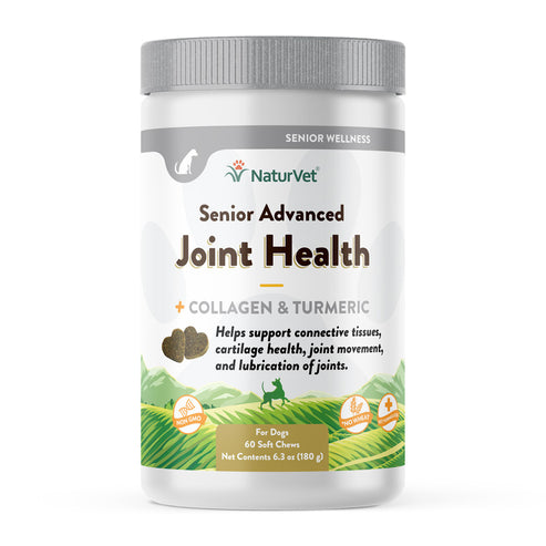 NaturVet Senior Advanced Joint Health Dog Soft Chews