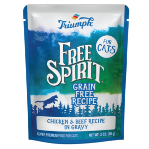 Triumph Free Spirit Grain Free Chicken & Beef Recipe Cat Food