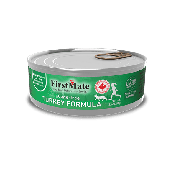 First Mate Limited Ingredient Cage Free Turkey Formula for Cats