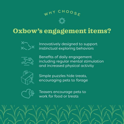 Oxbow Animal Health Enriched Life - Bamboo Play Pouch (1  Count)