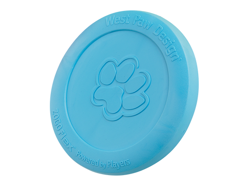 West Paw Zisc® Dog Toy (Aqua Blue Small)
