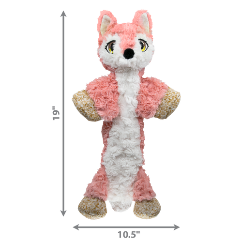 KONG Low Stuff Flopzie Fox Dog Toy