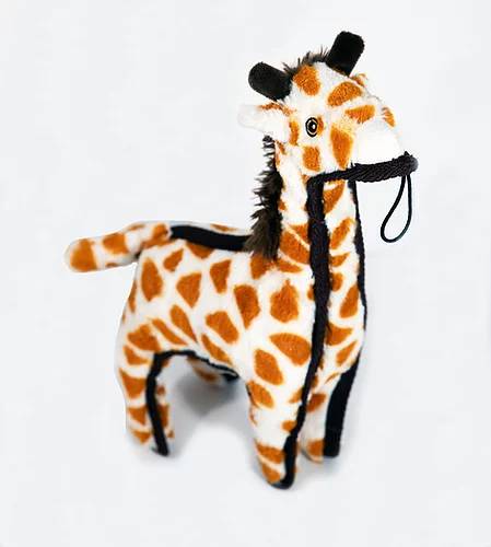 Steel Dog Ruffian - Giraffe Plush Dog Toy