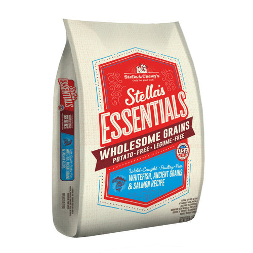 Stella & Chewy's Stella's Essentials - Wild-Caught Whitefish w/Salmon Recipe with Ancient Grains