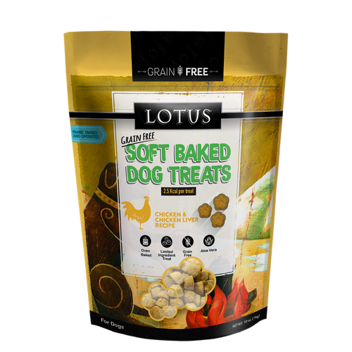 Lotus Chicken Recipe Soft Baked Dog Treats