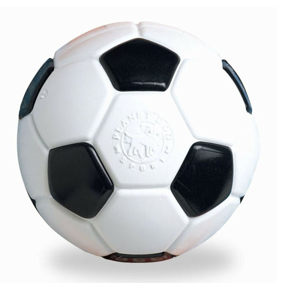 Orbee-Tuff Soccer Ball Treat-Dispensing Dog Chew Toy, White