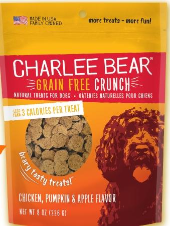 Charlee Bear Grain-Free Bear Crunch Chicken, Pumpkin & Apple Flavor