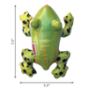 KONG Shieldz Tropics Frog Dog Toy (Medium)