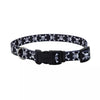 Coastal Pet Products Styles Adjustable Dog Collar Black Skull 3/8 x 8-12