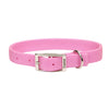 Coastal Double-Ply Dog Collar, Pink Bright, 1 x 20