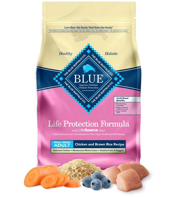 Blue Buffalo Life Protection Formula™ Chicken and Brown Rice Recipe Small Breed Adult Dog Food (5-lb bag)