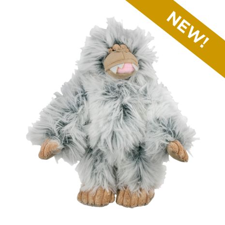 Tall Tails Mini Yeti With Squaker Dog Toy