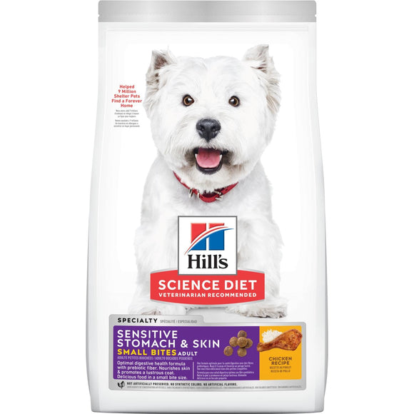 Hill's Science Diet Adult Sensitive Stomach & Skin Small Bites Dog Food