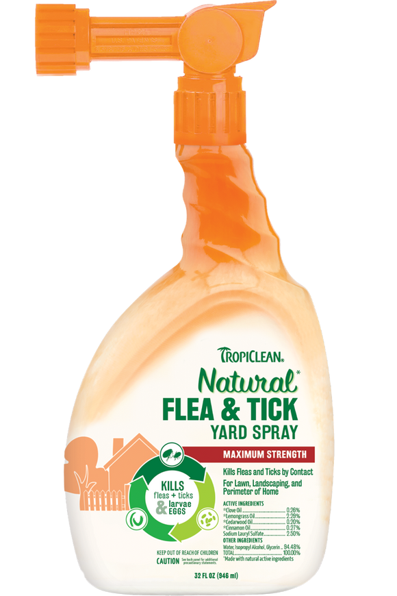 TropiClean Natural Flea & Tick Yard Spray