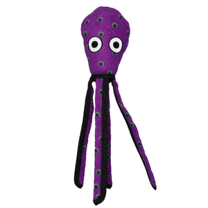 Tuffy Dog Toy Priolla the Purple Squid