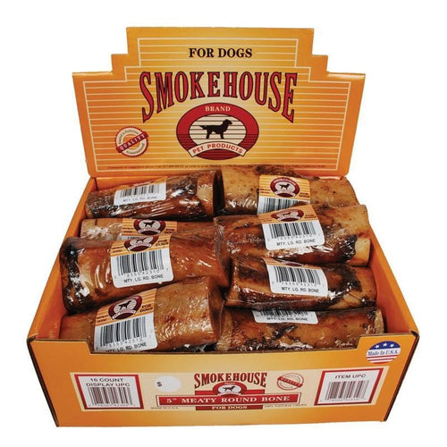 Smokehouse Meaty Round Bones (Large - 5 Long)