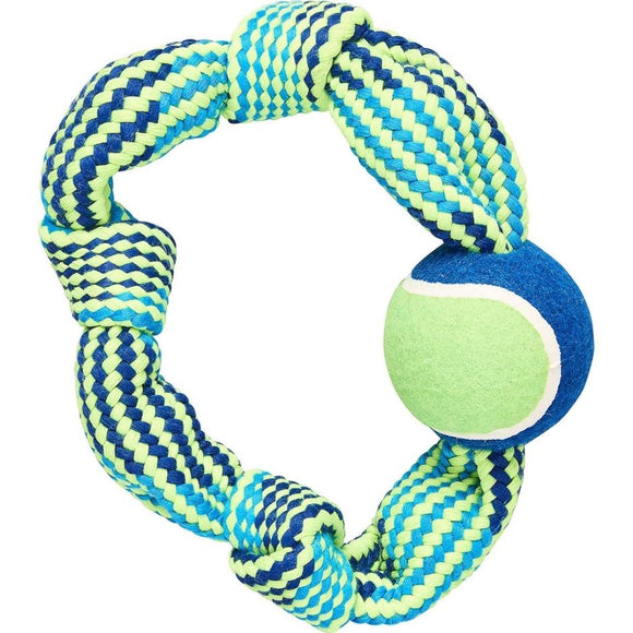SPOT COLORFUL ROPE KNOT RING