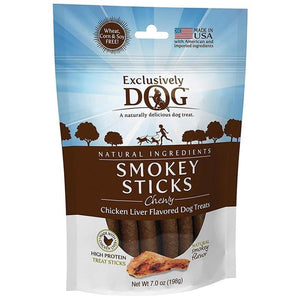 Exclusively Dog Chewy Smokey Sticks